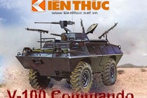 Infographic: Ô tô bọc thép V-100 Commando trong CT Việt Nam