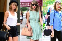 Loạt túi xách hàng hiệu xa xỉ của nữ ca sĩ Taylor Swift