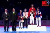 Hồ Thị Kim Ngân đoạt huy chương vàng Taekwondo trẻ thế giới