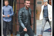 Gu thời trang sành điệu của David Beckham khi dự lễ ra mắt xe VinFast