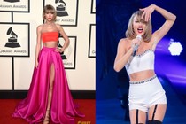 “Nhức mắt” trang phục khoe eo thon của nữ ca sĩ Taylor Swift