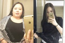 Hot girl Hàn Quốc “lột xác” biến hình nhờ giảm 30kg thành công