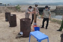 Quảng Ninh tiêu huỷ 70 bánh heroin bằng phương pháp đốt cháy