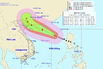 Bão số 4 ngày càng mạnh, Bắc Bộ sẽ mưa rất to