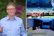 Chùm ảnh hiếm bên trong ngôi nhà của tỷ phú Bill Gates