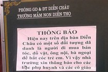 Cảnh báo nạn bắt cóc trẻ em trên địa bàn Nghệ An