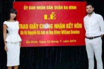 Không chỉ Hà Anh được làm lễ trao Giấy đăng ký kết hôn