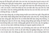 Xấu hổ vì con học kém, cha mẹ không đến trường họp phụ huynh