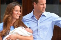 Cặp William-Kate lần đầu khoe hoàng tử