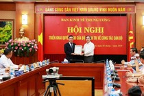 Ông Triệu Tài Vinh làm Phó trưởng Ban Kinh tế Trung ương 