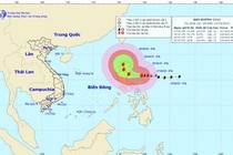 Ảnh hưởng hoàn lưu siêu bão Koppu, biển động dữ dội