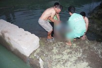 Bàng hoàng phát hiện thi thể trong hồ xử lý nước thải