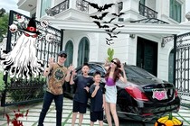 Biệt thự 2 mặt tiền bề thế của vợ chồng Đăng Khôi 