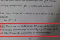 Dân mạng bó tay với đề Toán “tào lao”