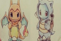 Tranh vẽ Pokemon theo phong cách cực kỳ đáng yêu