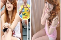 Ngắm bạn gái hot girl xinh đẹp của “Messi xứ Thanh“