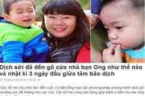 Nhật ký nóng hừng hực chiến đấu sởi của bố mẹ Việt (1)