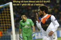 Tổng hợp Champions League: Luiz Adriano “phởn” vì ăn đứt Messi, CR7