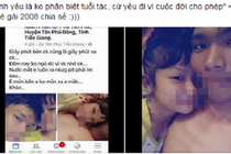 Sự thật về “bé gái 2008” lấy chồng lớn tuổi khoe trên Facebook