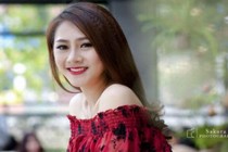 Ngẩn ngơ trước nụ cười ngọt ngào của hot girl kem xôi