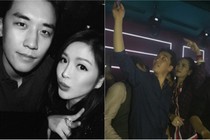 Chân dung hai cô gái Việt tình tứ selfie bên Seungri trong bar