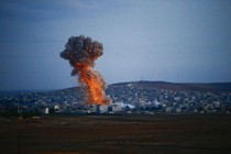 Kobani oằn mình trước các cuộc không kích của Mỹ