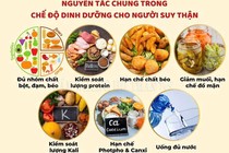  Nguyên tắc “vàng” trong dinh dưỡng cho bệnh nhân suy thận