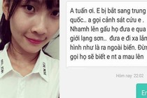 Xuống Hà Nội làm thuê, nữ 9X mất tích sau khi nhắn tin cầu cứu 