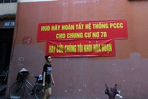 Hệ thống PCCC chung cư Nơ7B bị “bại liệt”: Phải chăng HUD "đá bóng" trách nhiệm?