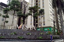 Nước bể phốt tràn chung cư The Vesta: BQL nói người dân xả thải tắc đường ống?