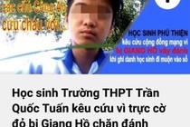 Ghi học sinh đi học muộn, cờ đỏ bị dọa đánh phải cầu cứu