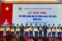 VUSTA long trọng vinh danh 112 trí thức khoa học tiêu biểu năm 2019