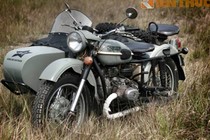 Ural M67-xe cảnh sát thời XHCN được phục chế tuyệt đẹp