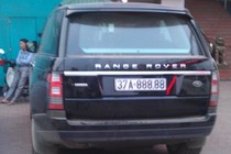 Đại gia Nghệ An đi Range Rover đeo biển siêu đẹp 88888