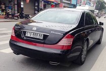 Đại gia Hải Phòng sĩ diện, gắn logo giả cho Maybach?