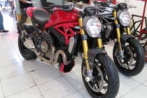 Đại gia Hà Nội sắm cặp siêu moto Ducati 1,6 tỷ