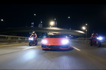 Clip: Lamborghini Huracan đối đầu nghẹt thở với Ducati, BMW