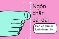 Nhìn bàn chân, đoán tính cách chủ nhân