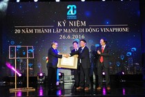 Vinaphone - mạng đi động đầu tiên của VN kỷ niệm 20 năm thành lập