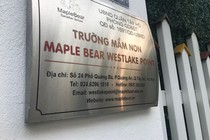 Trường mầm non Maple Bear đóng cửa sau sự việc cô nhốt trẻ vào tủ