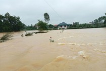 Hà Tĩnh: Mưa lớn gây sạt lở, ngập úng cục bộ