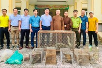 Hà Tĩnh: Tiếp nhận nhiều cá thể động vật quý hiếm
