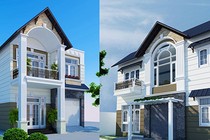 Gợi ý 10 mẫu biệt thự phong cách bán cổ điển đẹp mê mẩn