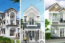 10 mẫu nhà ống 2 tầng lợp ngói đẹp nhất hiện nay