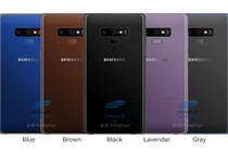 Galaxy Note 9 lộ diện với màu xanh san hô mát mắt