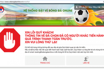 Bức xúc vì canh cả buổi vẫn không mua được vé online Việt Nam - Philippines