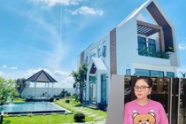 Biệt thự 10 tỷ đồng rộng hơn 500m2 có cả bể bơi của nghệ sĩ Lê Giang