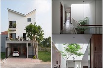 Chiêm ngưỡng ngôi nhà ở Hà Tĩnh có thiết kế mái dốc ngược độc đáo