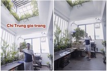 Gia trang ngập tràn cây xanh và chim cảnh của nghệ sĩ Chí Trung 