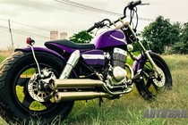 Honda Rebel 250 độ kiểu “cụt đuôi” tại Sài Gòn